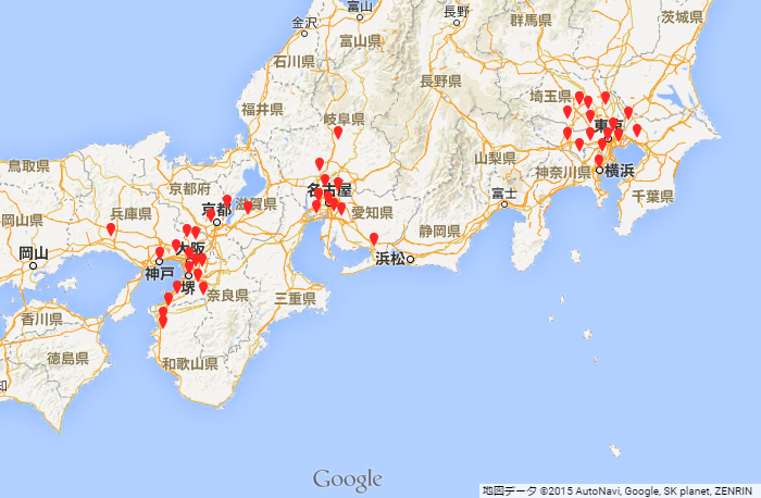 技能スタッフ配置図